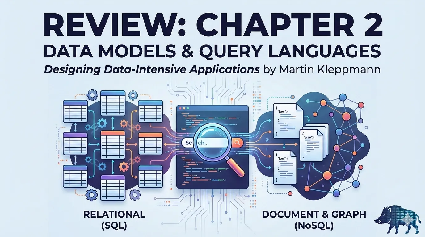 Reseña — Designing Data-Intensive Applications — Capítulo 2