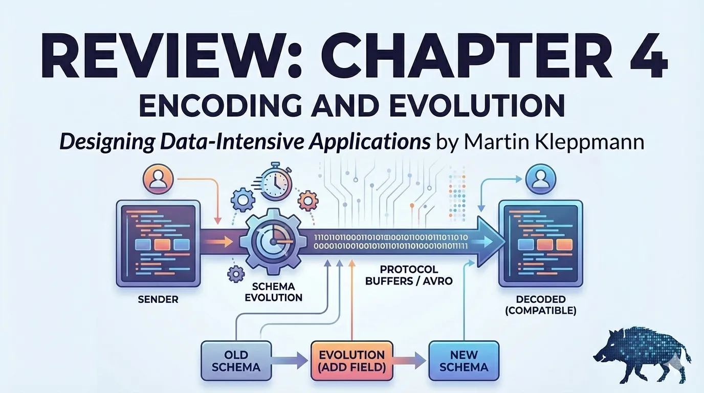 Reseña — Designing Data-Intensive Applications — Capítulo 4