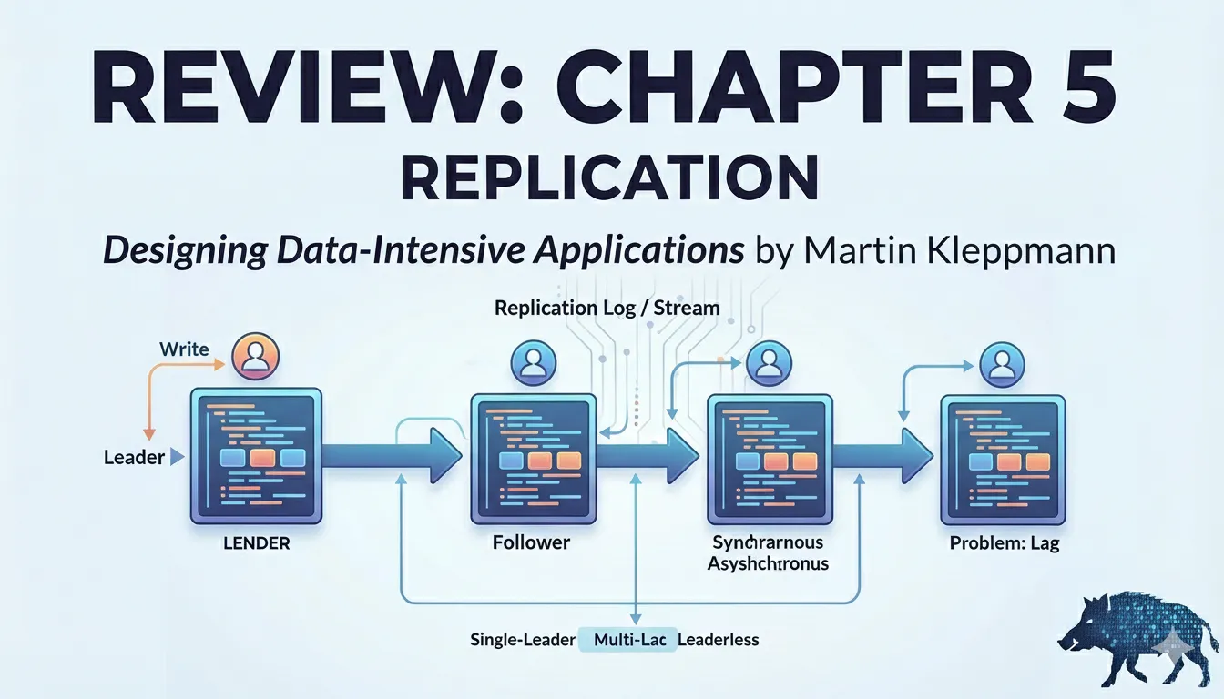 Reseña — Designing Data-Intensive Applications — Capítulo 5